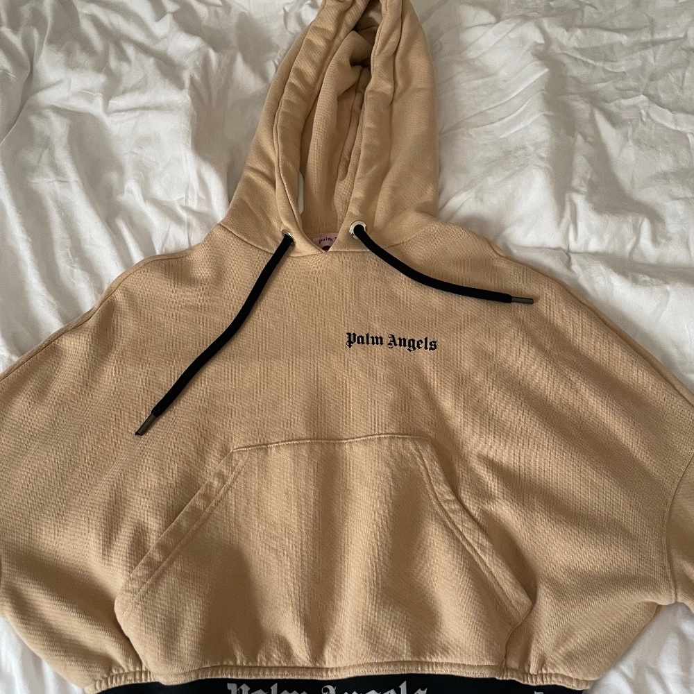 Brand New Palm Angels Cropped Hoodie